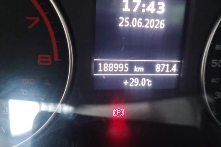 Used Audi A3 2016 Sportback 35 TFSI Ambition Odometer Close Up