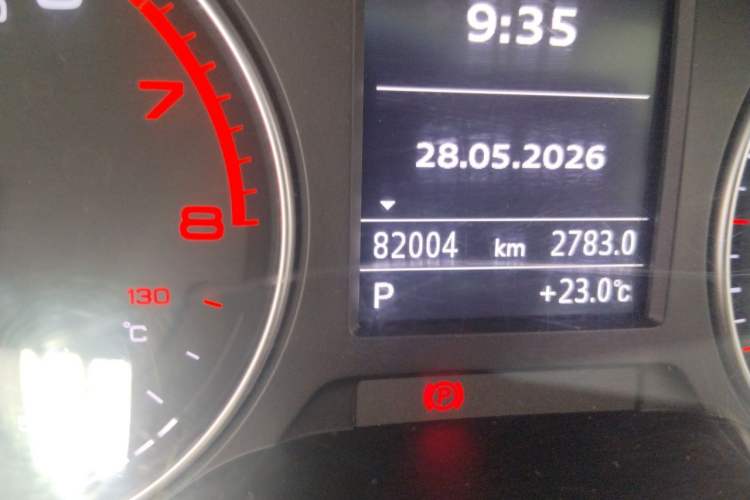 Used Audi A3 2016 Sportback 35 TFSI Style Edition Odometer Close Up