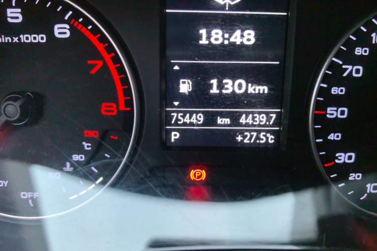 Used Audi A3 2016 Sportback 35 TFSI Style Edition Odometer Close Up