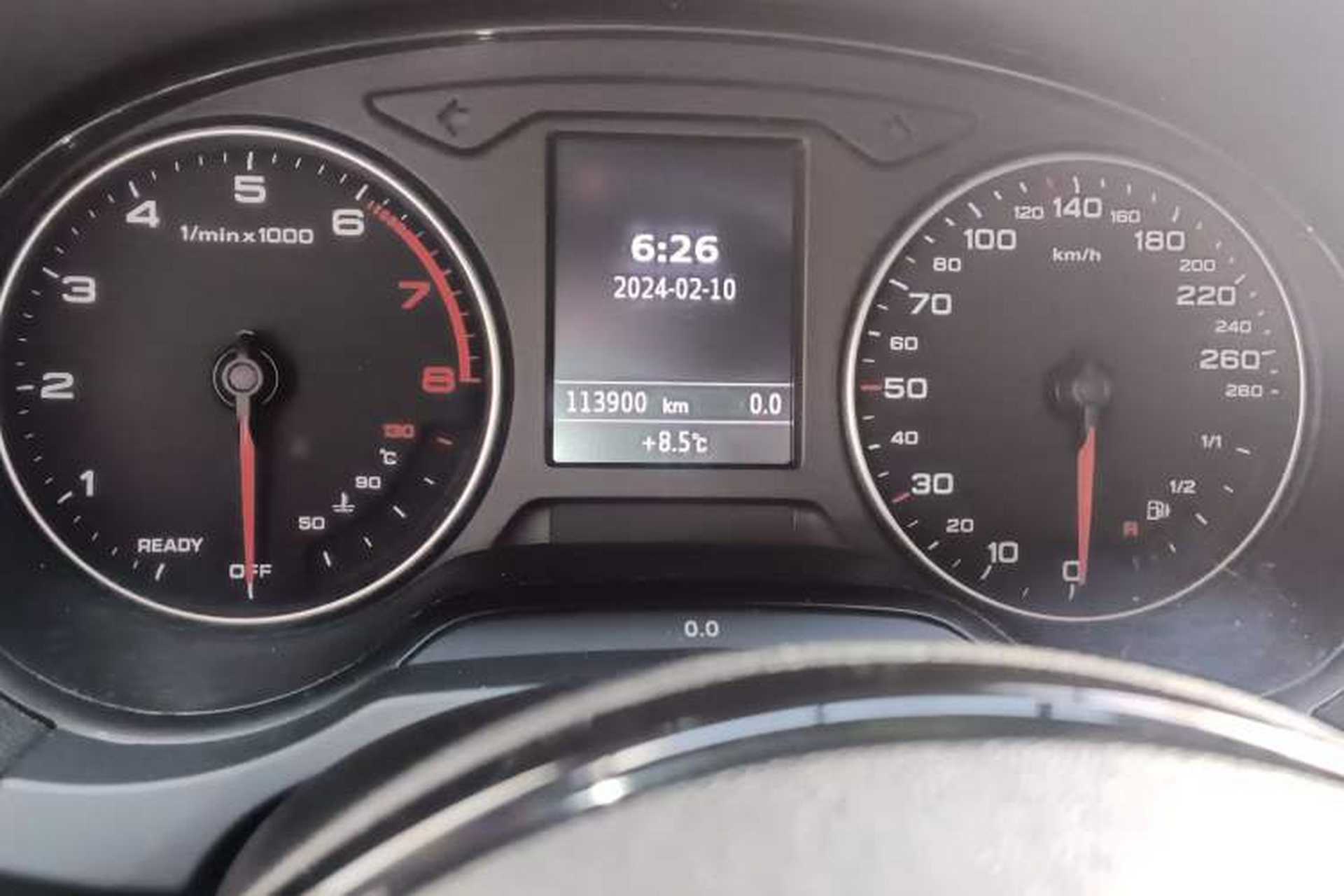 Used Audi A3 2016 Sportback 35 TFSI Ambition Odometer Close Up