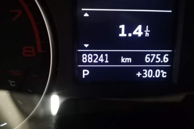 Used Audi A3 2016 Sportback 35 TFSI Style Edition Odometer Close Up