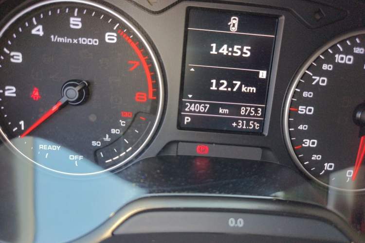 Used Audi A3 2016 Sportback 35 TFSI Style Edition Odometer Close Up
