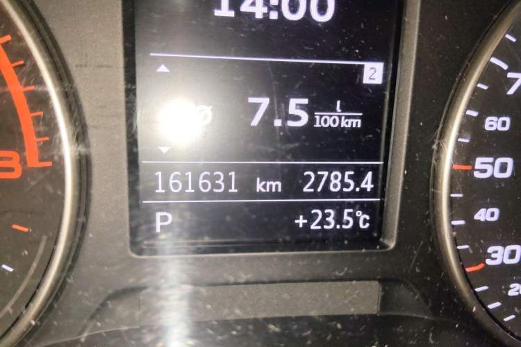 Used Audi A3 2016 Sportback 35 TFSI Ambition Odometer Close Up