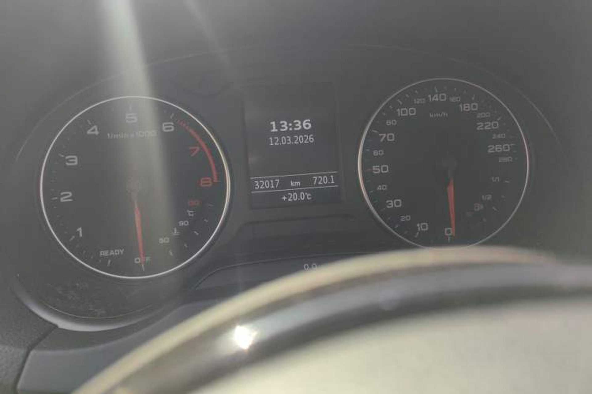 Used Audi A3 2016 Sportback 35 TFSI Ambition Odometer Close Up