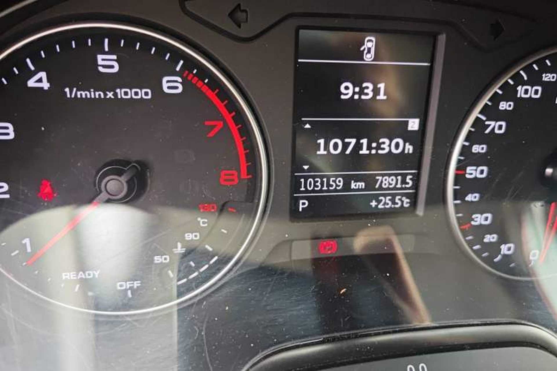 Used Audi A3 2016 Sportback 35 TFSI Ambition Odometer Close Up