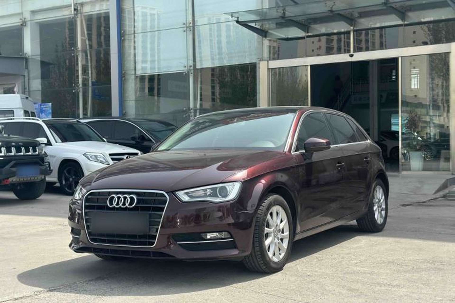Used Audi A3 2016 Sportback 35 TFSI Ambition Front Left 45 Deg