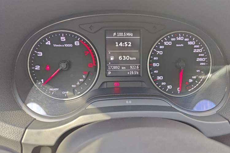 Used Audi A3 2016 Limousine 35 TFSI Prestige Edition Odometer Close Up
