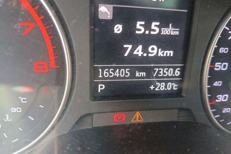 Used Audi A3 2016 Sportback 35 TFSI Ambition Odometer Close Up