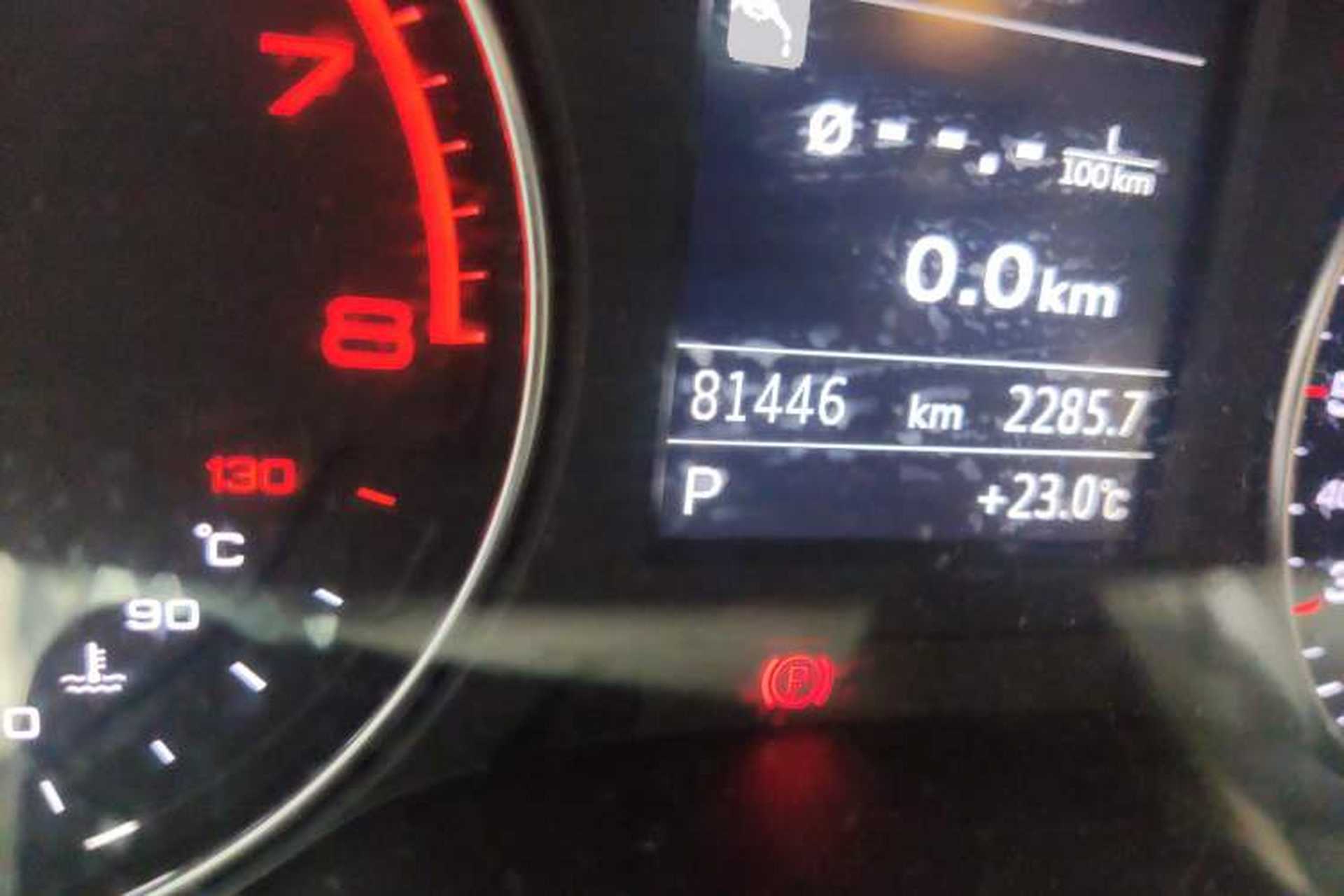 Used Audi A3 2016 Sportback 35 TFSI Ambition Odometer Close Up