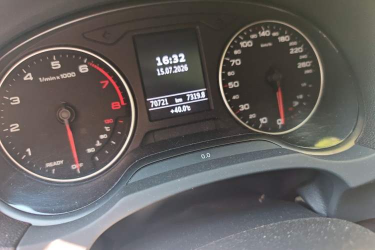 Used Audi A3 2016 Sportback 35 TFSI Style Edition Odometer Close Up
