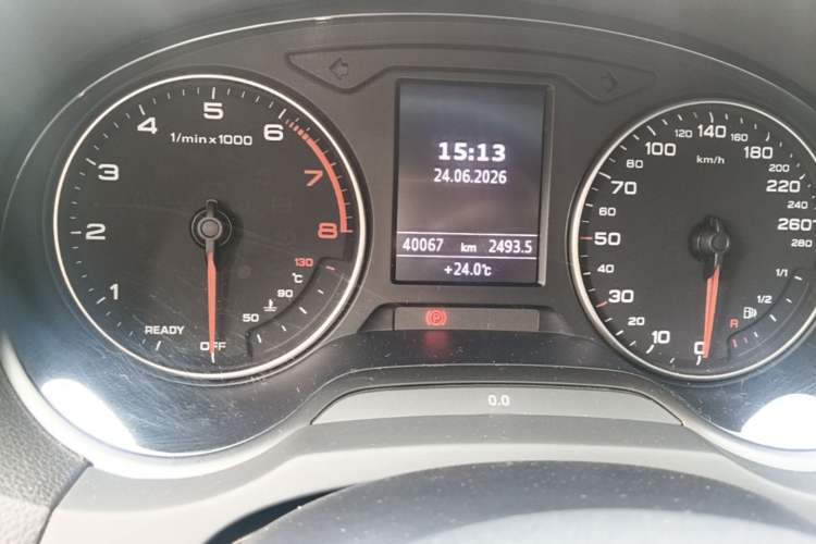 Used Audi A3 2016 Sportback 35 TFSI Style Edition Odometer Close Up