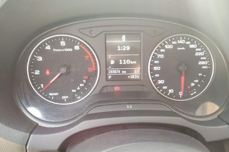 Used Audi A3 2016 Sportback 35 TFSI Ambition Odometer Close Up