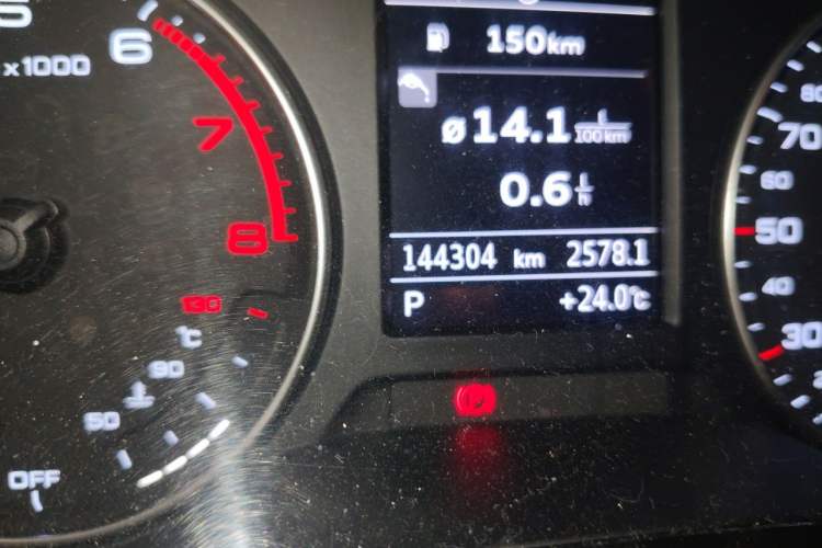 Used Audi A3 2016 Sportback 35 TFSI Ambition Odometer Close Up