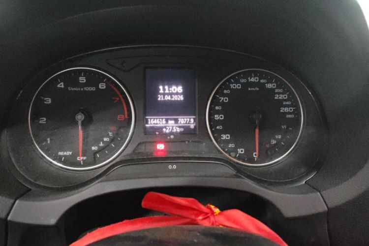 Used Audi A3 2016 Limousine 35 TFSI Prestige Edition Odometer Close Up