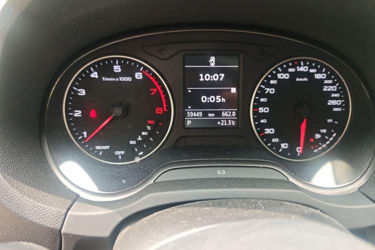 Used Audi A3 2016 Sportback 35 TFSI Style Edition Odometer Close Up