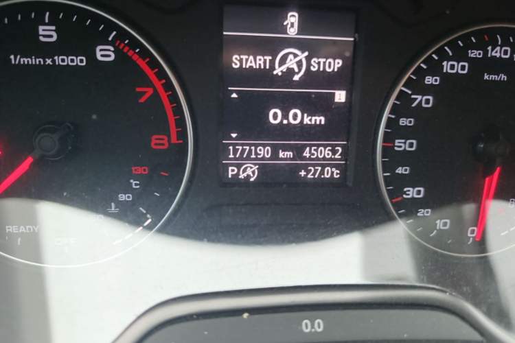 Used Audi A3 2016 Sportback 35 TFSI Ambition Odometer Close Up