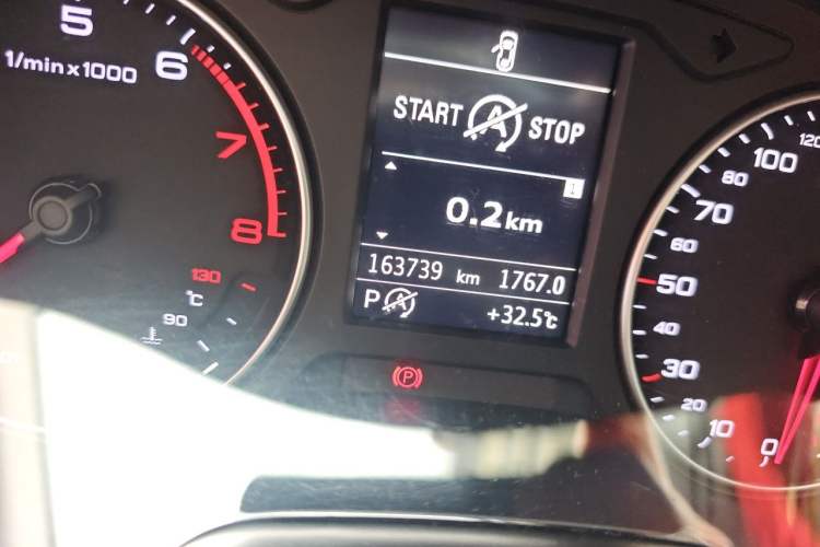 Used Audi A3 2016 Sportback 35 TFSI Ambition Edition Odometer Close Up
