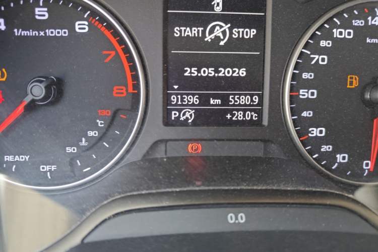 Used Audi A3 2016 Sportback 35 TFSI Ambition Odometer Close Up