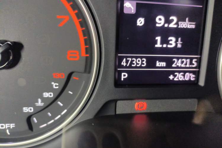 Used Audi A3 2016 Sportback 35 TFSI Special Edition Odometer Close Up