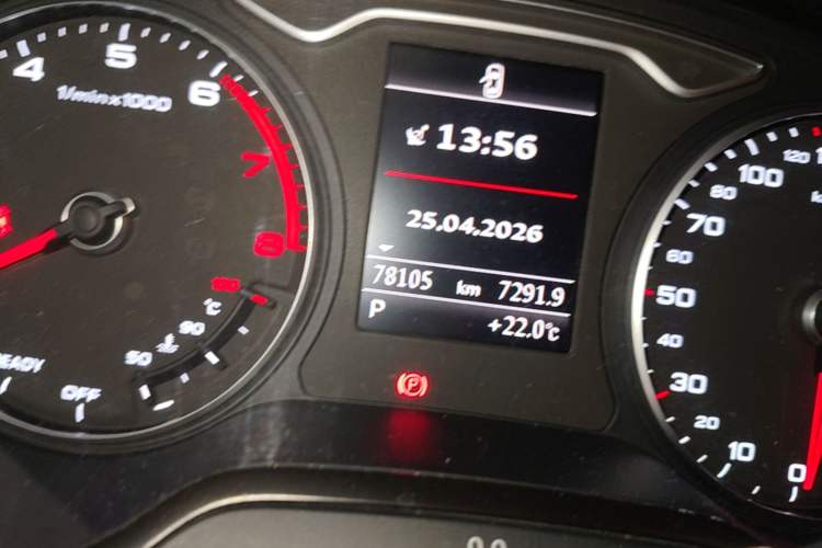 Used Audi A3 2016 Sportback 40 TFSI Style Edition Odometer Close Up