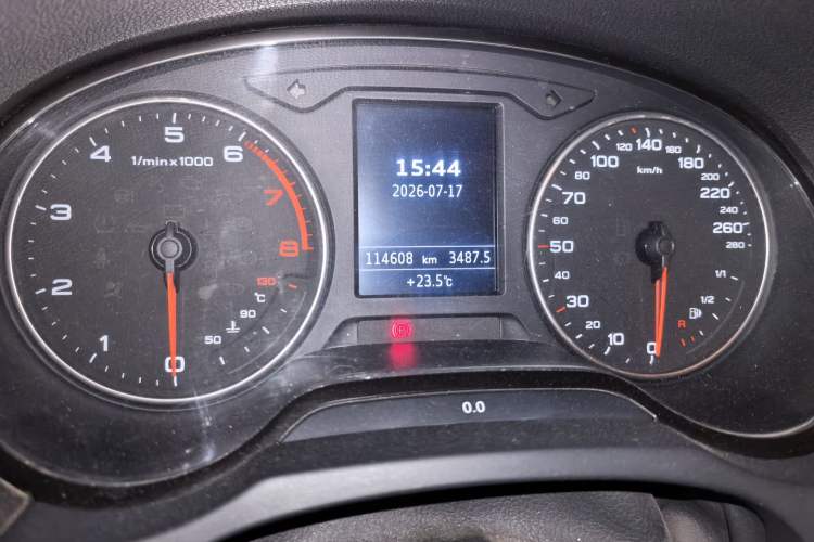 Used Audi A3 2016 Limousine 35 TFSI Prestige Edition Odometer Close Up