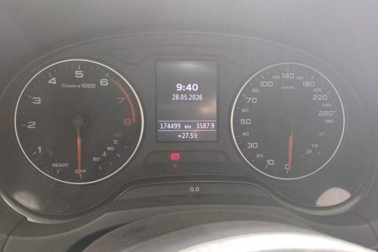 Used Audi A3 2016 Sportback 35 TFSI Style Edition Odometer Close Up
