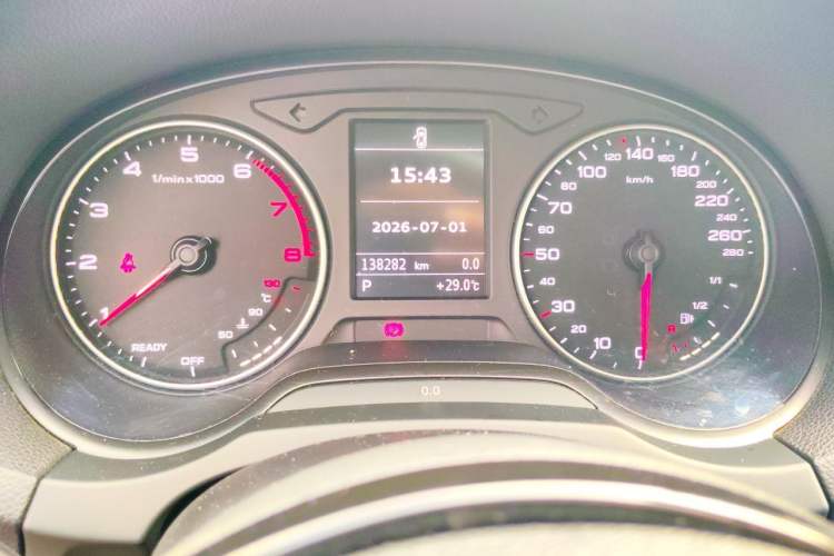 Used Audi A3 2016 Sportback 35 TFSI Style Edition Odometer Close Up