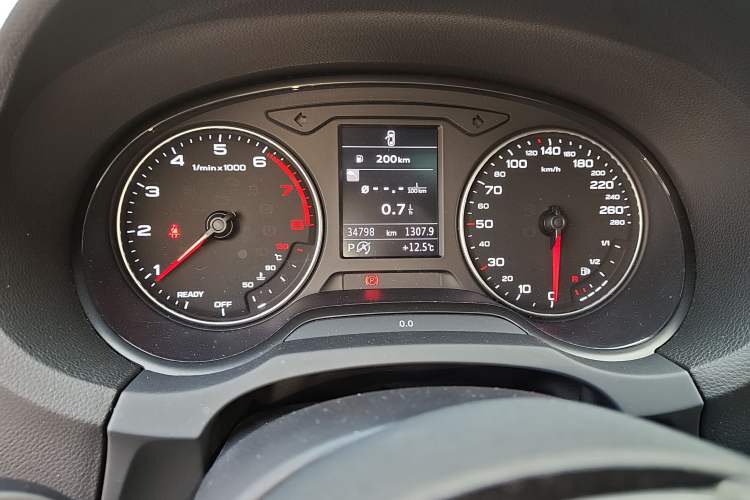 Used Audi A3 2016 Sportback 35 TFSI Style Edition Odometer Close Up