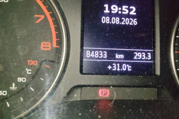 Used Audi A3 2016 Sportback 35 TFSI Ambition Edition Odometer Close Up