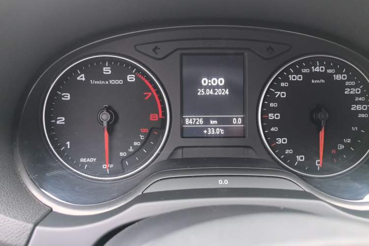 Used Audi A3 2016 Sportback 35 TFSI Ambition Odometer Close Up