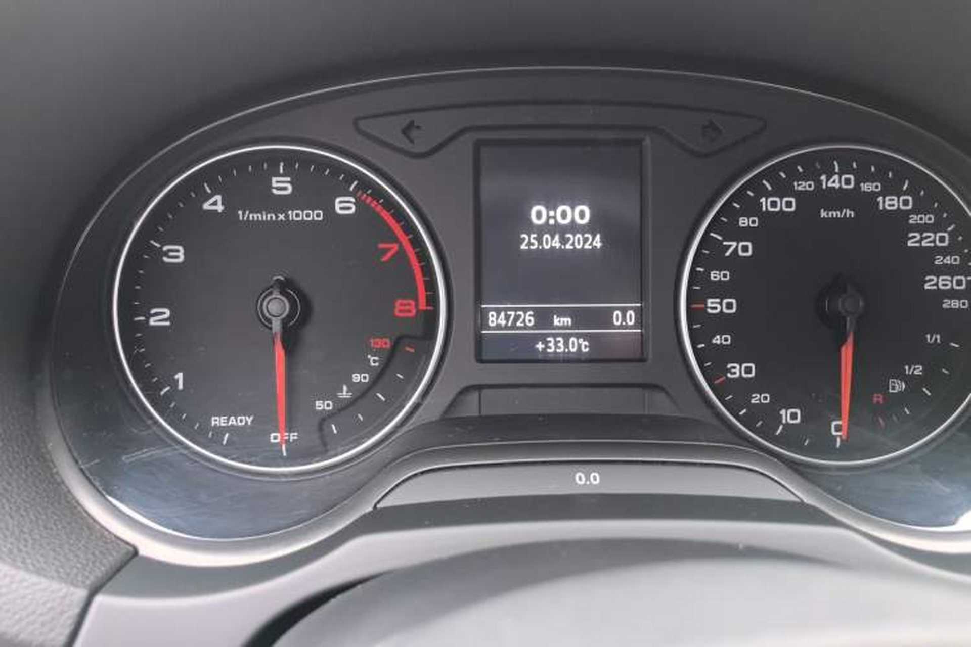Used Audi A3 2016 Sportback 35 TFSI Ambition Odometer Close Up
