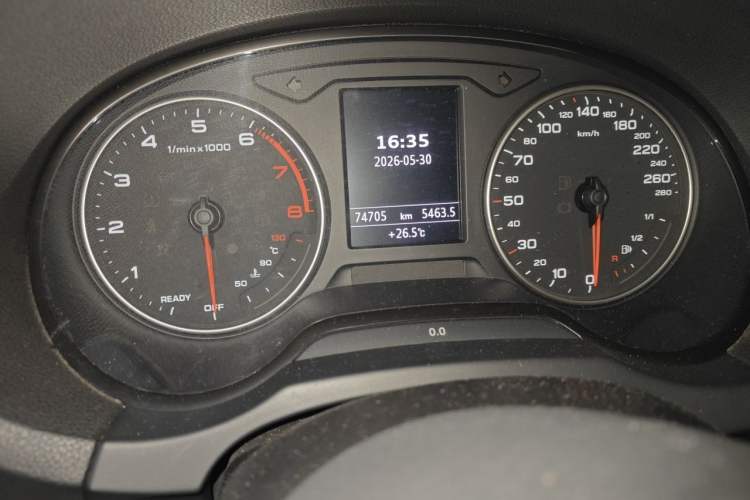 Used Audi A3 2016 Sportback 35 TFSI Ambition Edition Odometer Close Up
