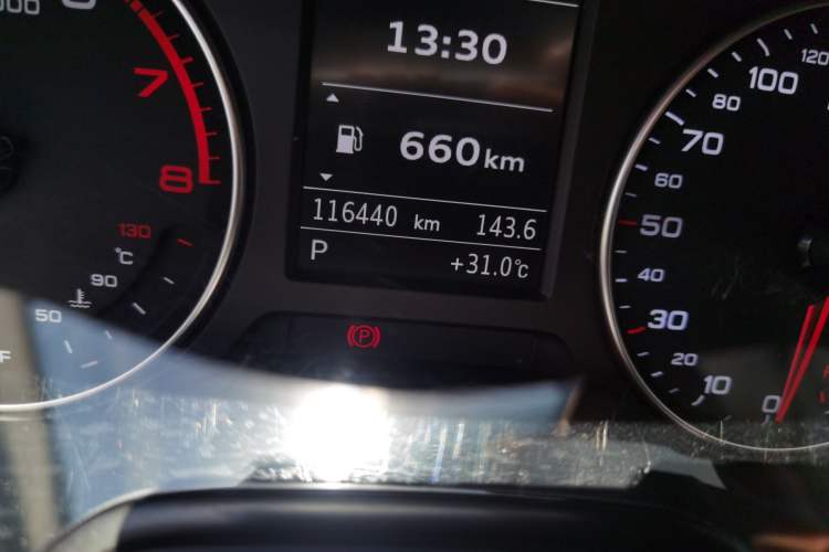 Used Audi A3 2016 Sportback 35 TFSI Ambition Odometer Close Up