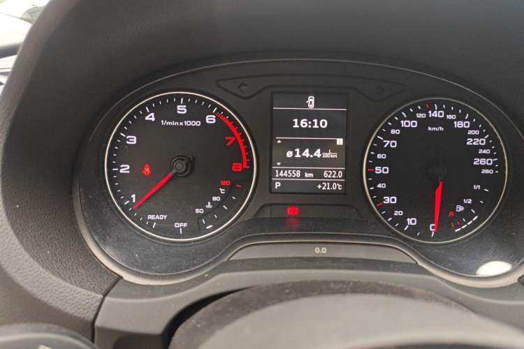 Used Audi A3 2016 Sportback 35 TFSI Ambition Edition Odometer Close Up