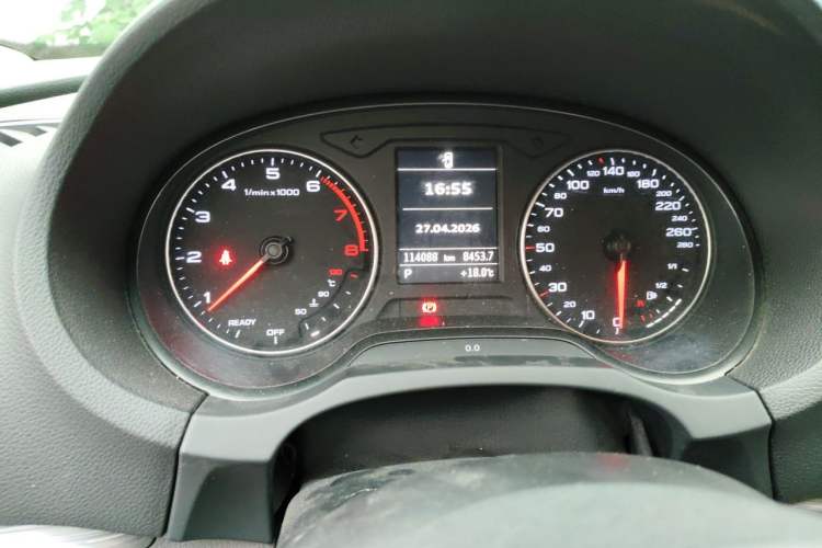 Used Audi A3 2016 Limousine 35 TFSI Prestige Edition Odometer Close Up