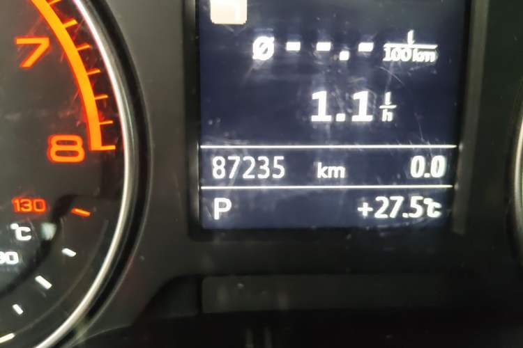 Used Audi A3 2016 Sportback 35 TFSI Style Edition Odometer Close Up