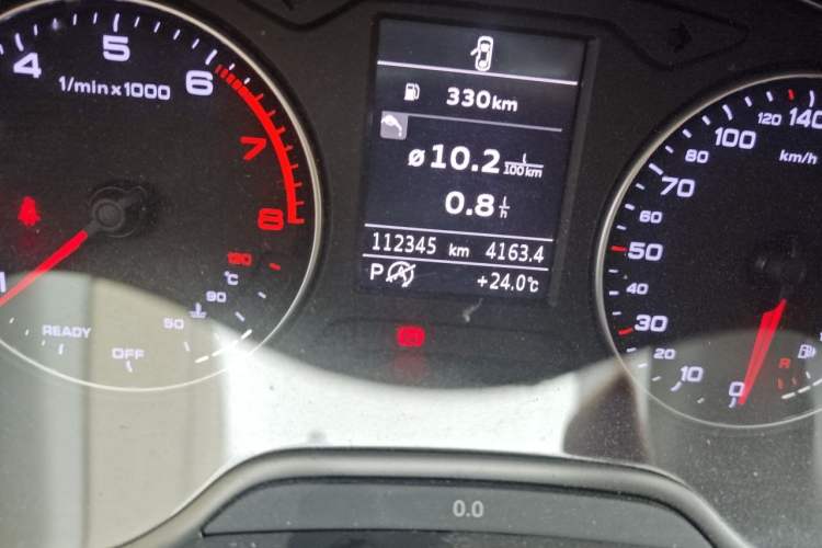 Used Audi A3 2016 Sportback 35 TFSI Ambition Edition Odometer Close Up
