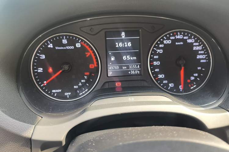 Used Audi A3 2016 Sportback 35 TFSI Style Edition Odometer Close Up