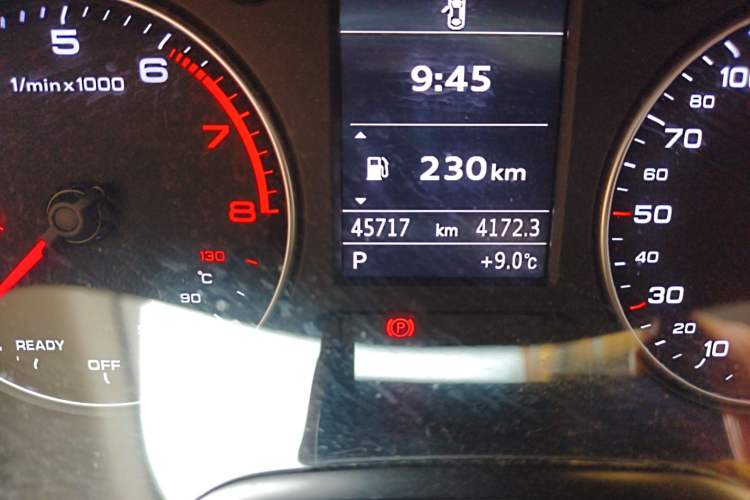 Used Audi A3 2016 Sportback 35 TFSI Style Edition Odometer Close Up