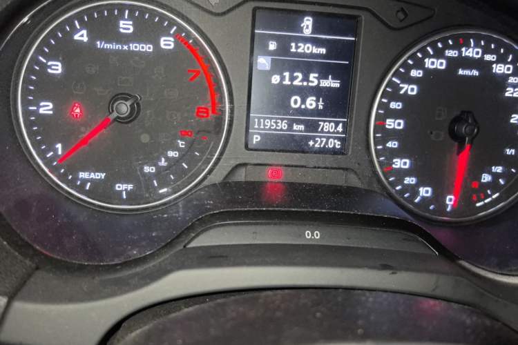 Used Audi A3 2016 Limousine 35 TFSI Prestige Edition Odometer Close Up