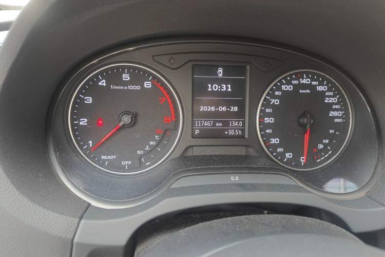 Used Audi A3 2016 Sportback 35 TFSI Ambition Edition Odometer Close Up