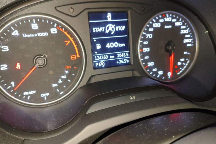 Used Audi A3 2016 Sportback 35 TFSI Style Edition Odometer Close Up