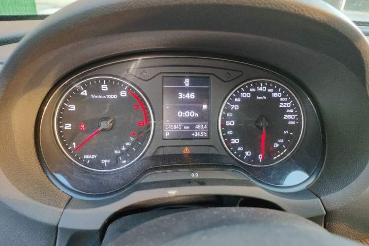 Used Audi A3 2016 Sportback 35 TFSI Ambition Edition Odometer Close Up