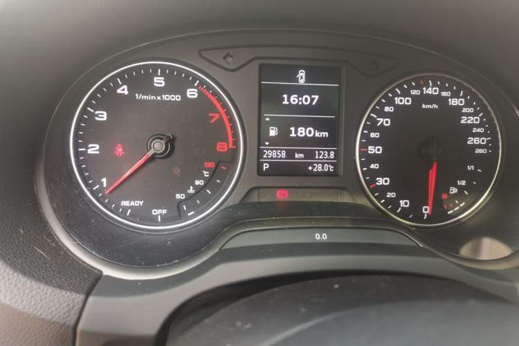 Used Audi A3 2016 Sportback 35 TFSI Style Edition Odometer Close Up