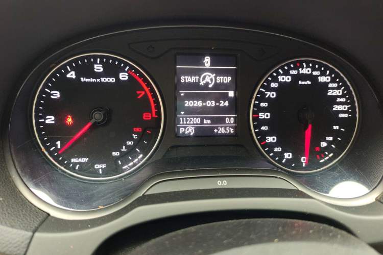 Used Audi A3 2016 Limousine 35 TFSI Ambition Edition Odometer Close Up