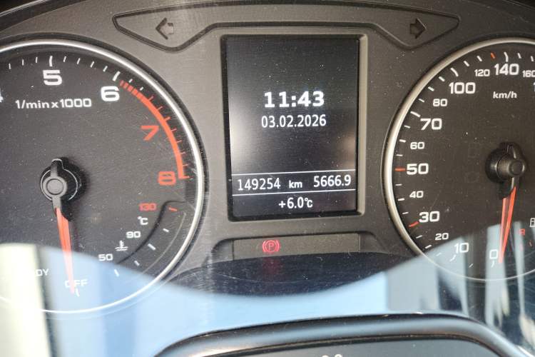 Used Audi A3 2016 Sportback 35 TFSI Ambition Odometer Close Up