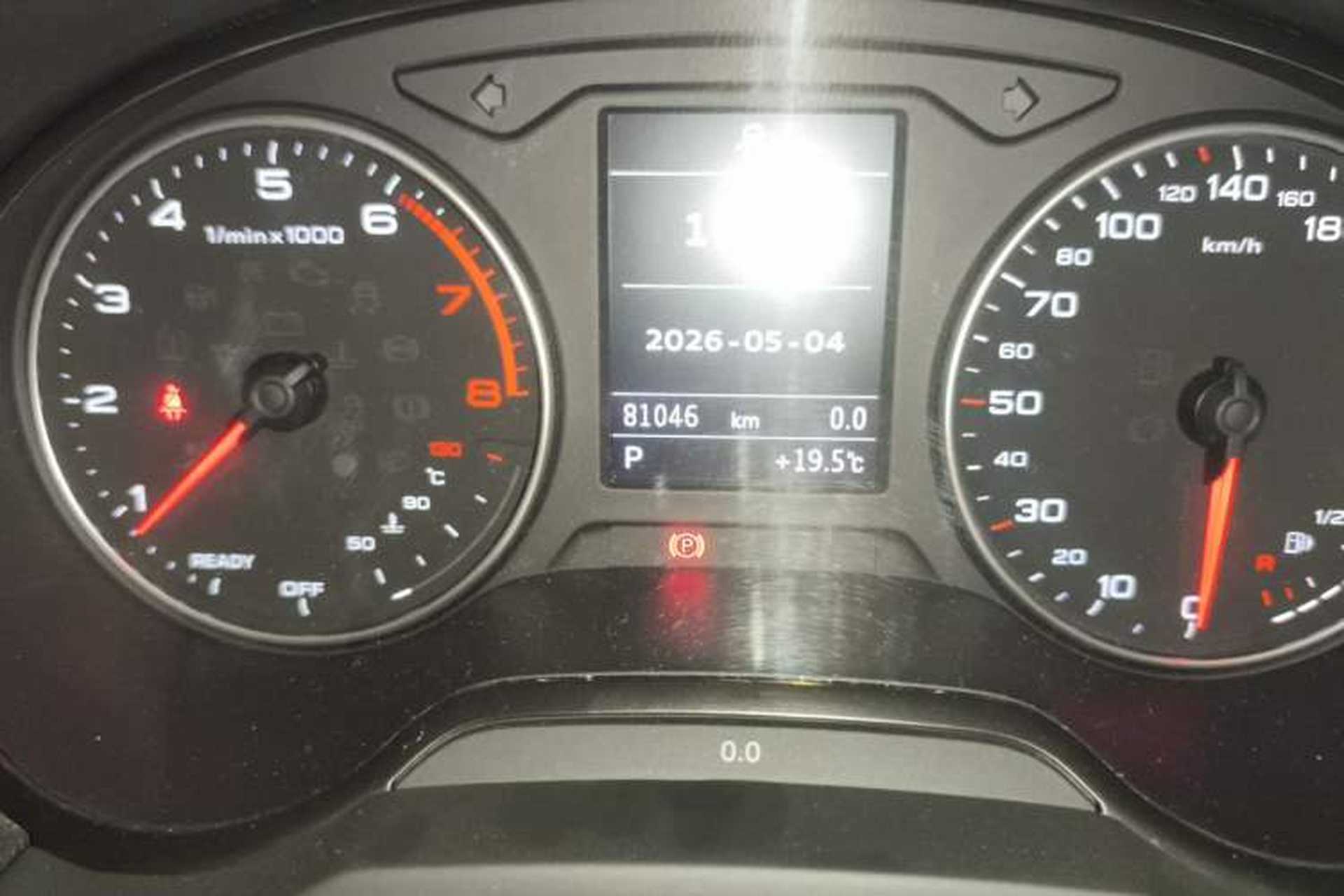 Used Audi A3 2016 Sportback 35 TFSI Ambition Odometer Close Up