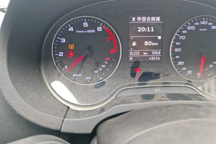 Used Audi A3 2016 Sportback 35 TFSI Ambition Edition Odometer Close Up