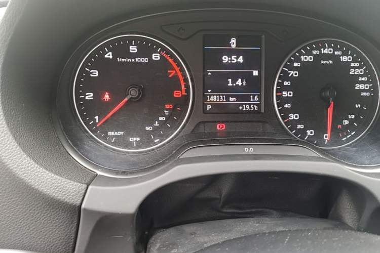 Used Audi A3 2016 Sportback 35 TFSI Ambition Edition Odometer Close Up