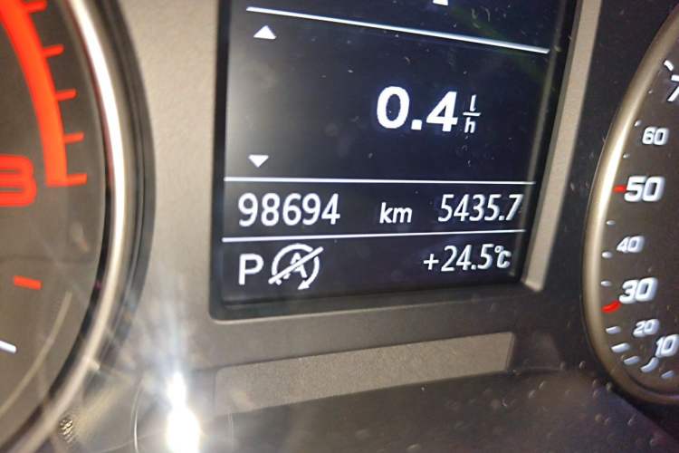 Used Audi A3 2016 Sportback 35 TFSI Ambition Odometer Close Up